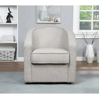 Barrel Swivel Accent Chair