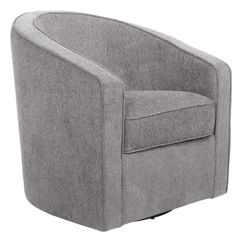 Barrel Swivel Accent Chair