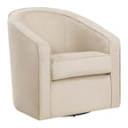 Barrel Swivel Accent Chair