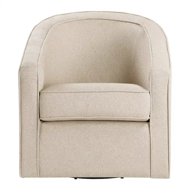 Barrel Swivel Accent Chair