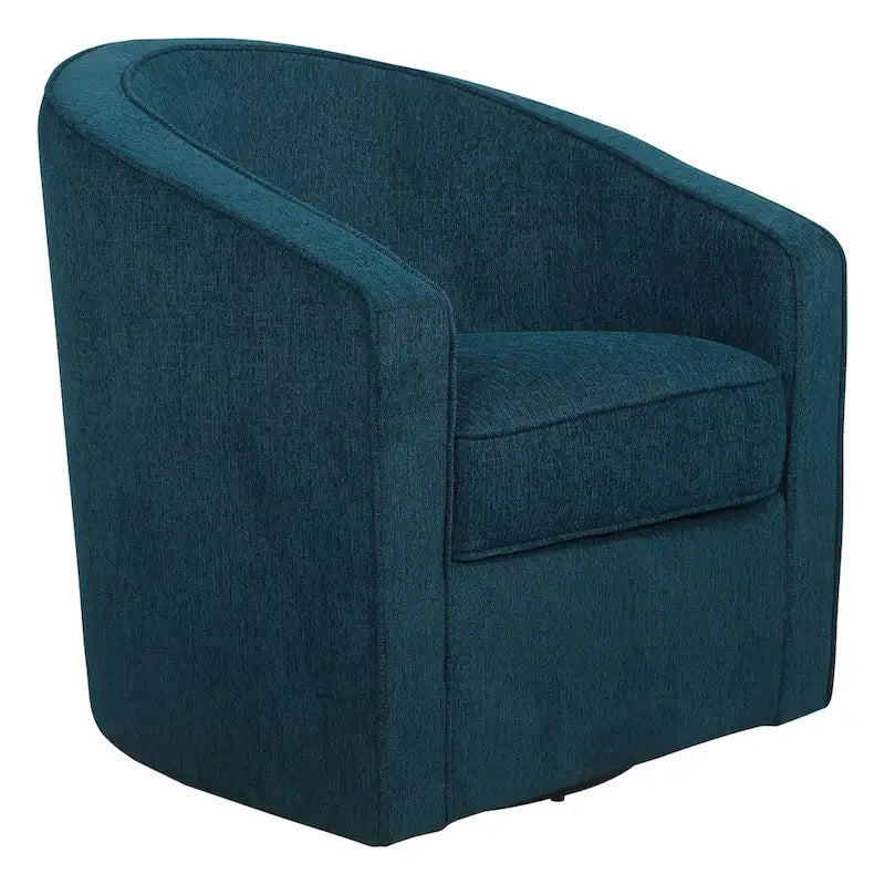 Barrel Swivel Accent Chair