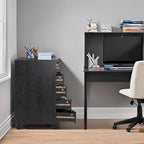 5-Drawer Storage Cabinet with Wheels