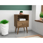 Mid Century Modern 1-Drawer Nightstand