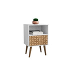 Mid Century Modern 1-Drawer Nightstand