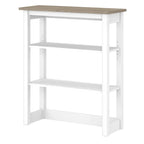 Tall Hutch Organizer with Open Shelves