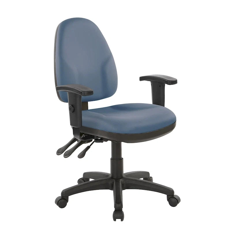 Dual Function Ergonomic Office Chair with Adjustable Back Height