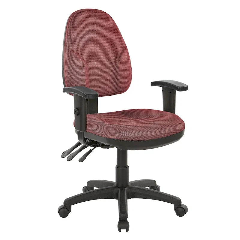 Dual Function Ergonomic Office Chair with Adjustable Back Height