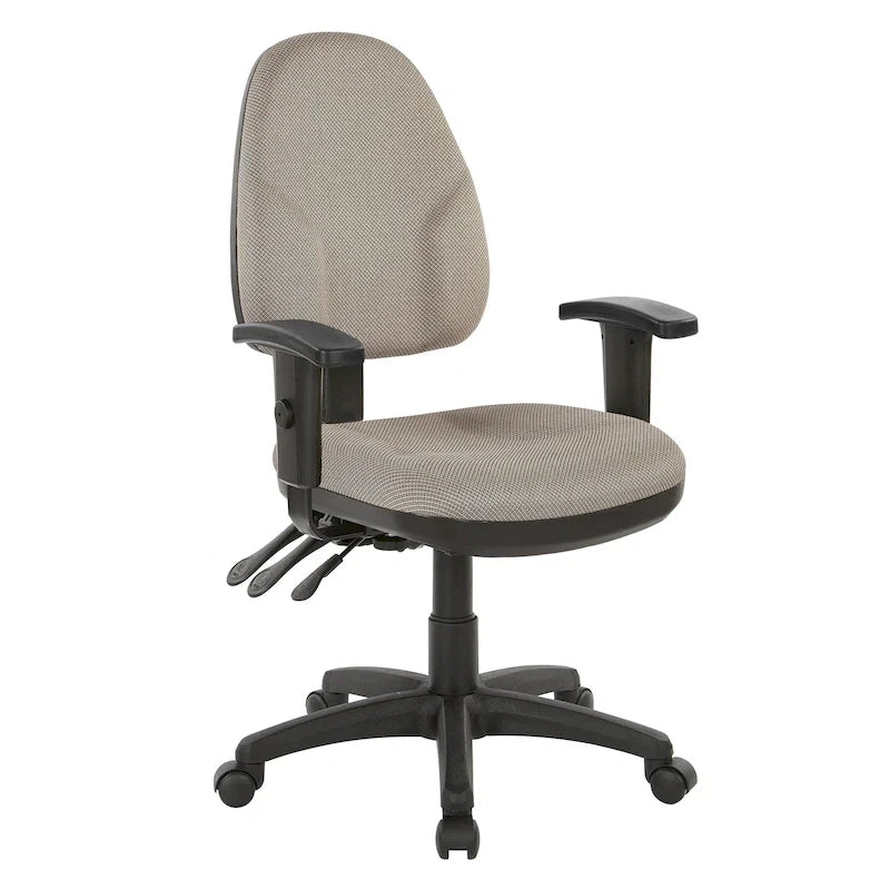 Dual Function Ergonomic Office Chair with Adjustable Back Height