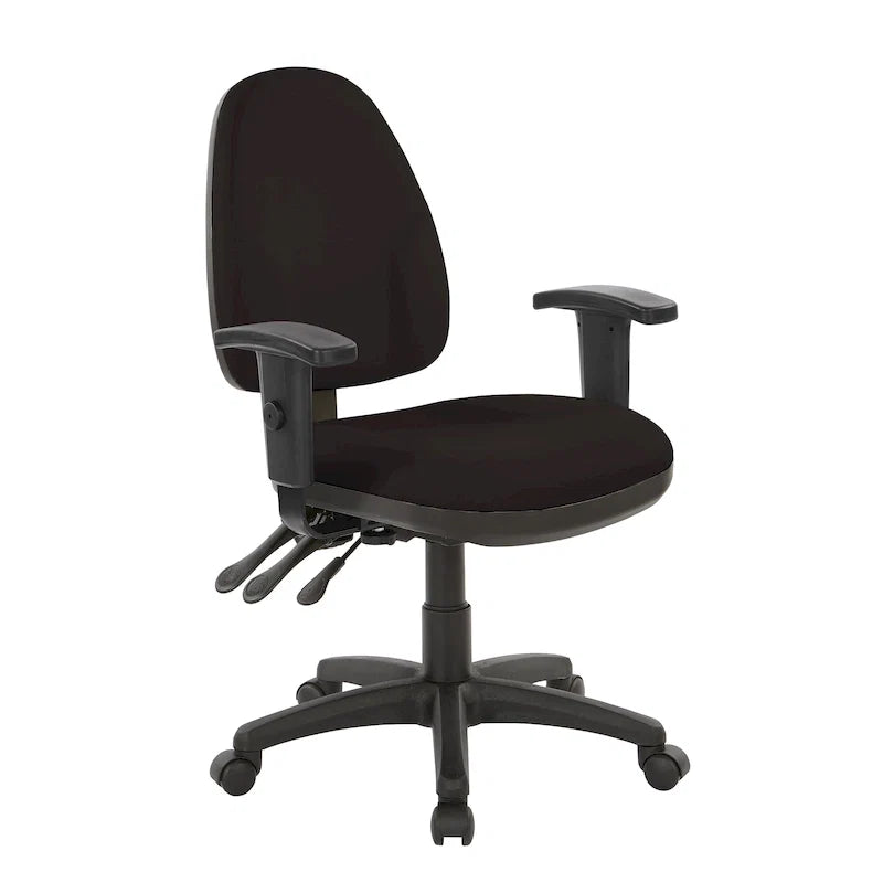 Dual Function Ergonomic Office Chair with Adjustable Back Height