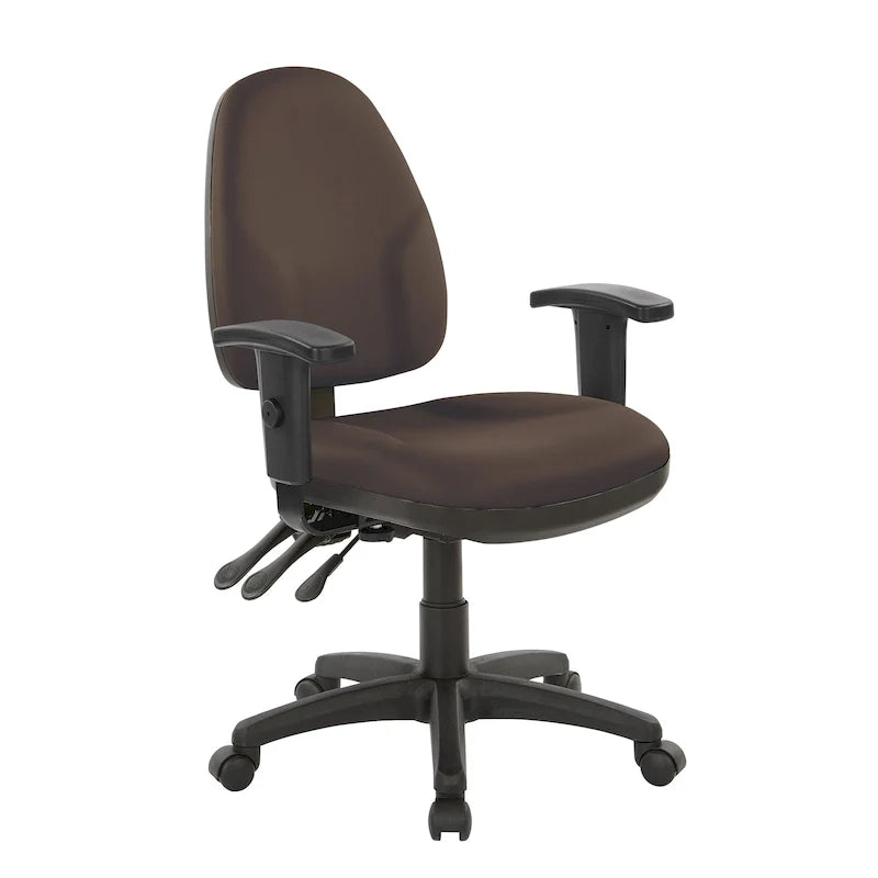 Dual Function Ergonomic Office Chair with Adjustable Back Height