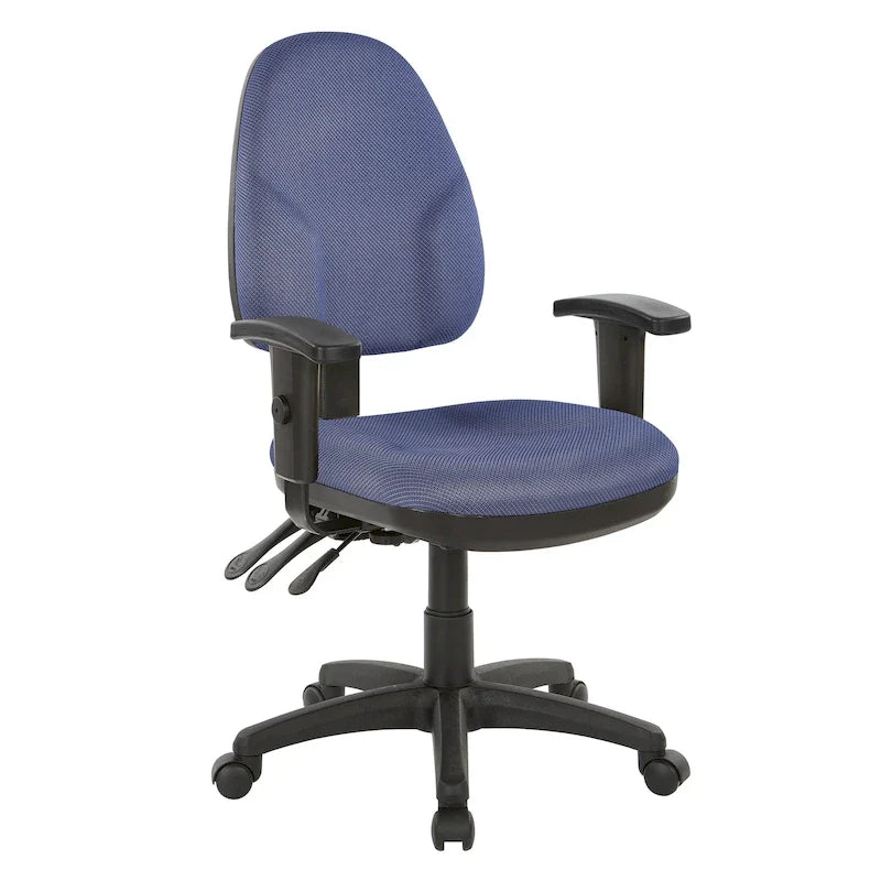 Dual Function Ergonomic Office Chair with Adjustable Back Height