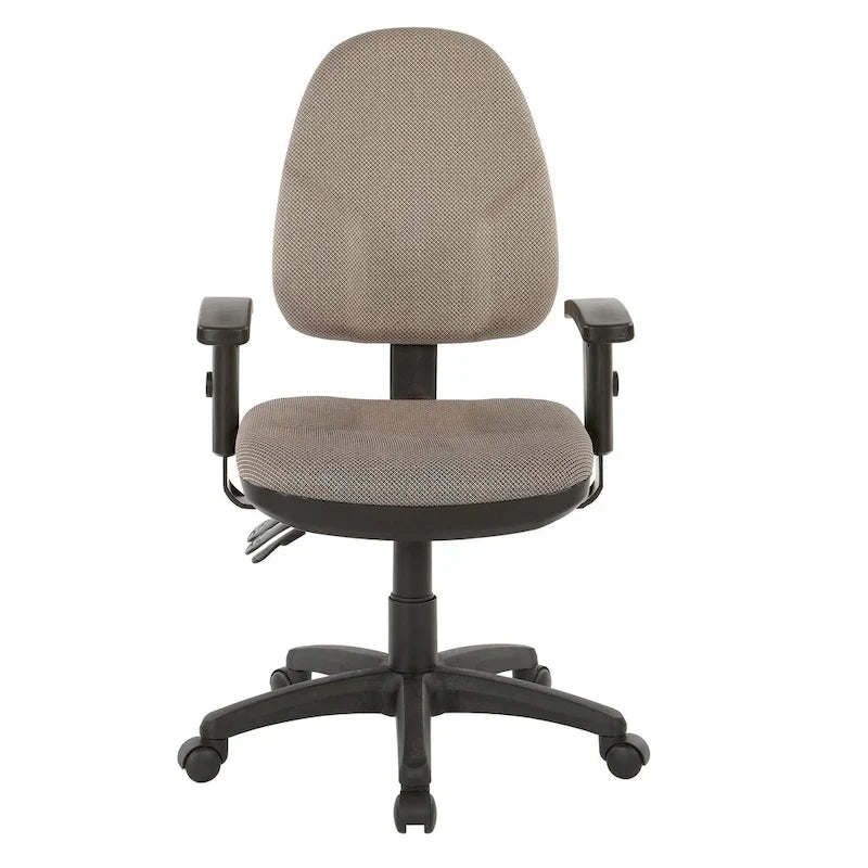 Dual Function Ergonomic Office Chair with Adjustable Back Height