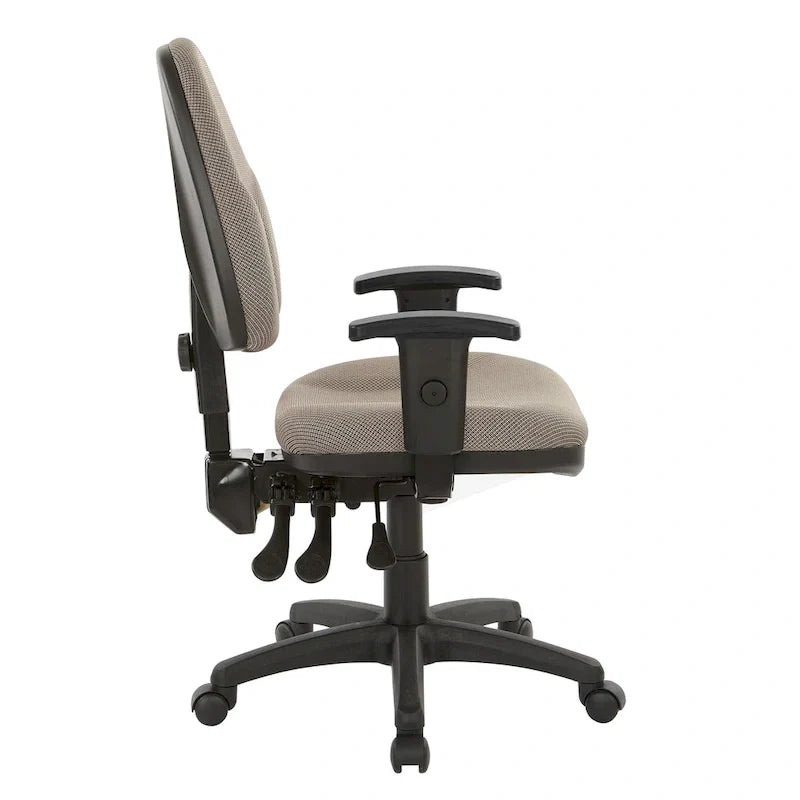 Dual Function Ergonomic Office Chair with Adjustable Back Height