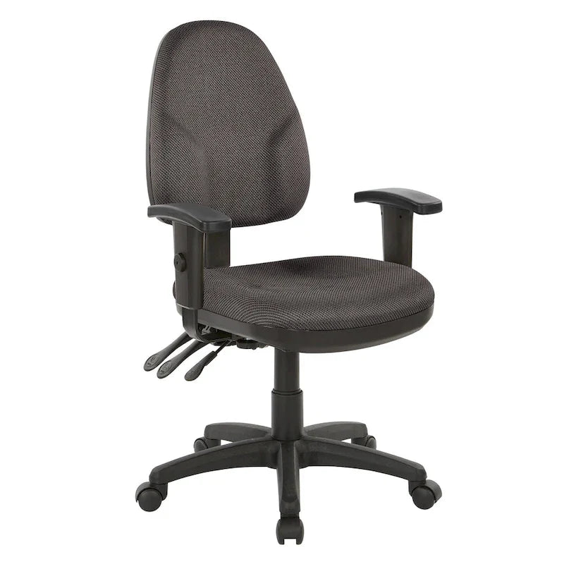 Dual Function Ergonomic Office Chair with Adjustable Back Height