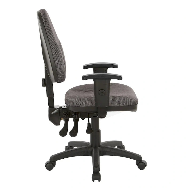 Dual Function Ergonomic Office Chair with Adjustable Back Height