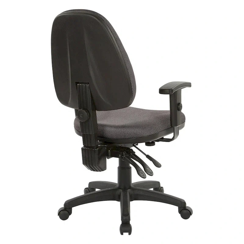 Dual Function Ergonomic Office Chair with Adjustable Back Height