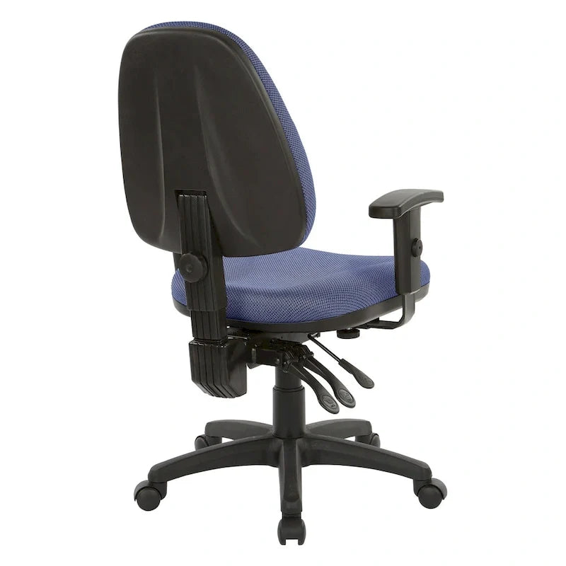 Dual Function Ergonomic Office Chair with Adjustable Back Height