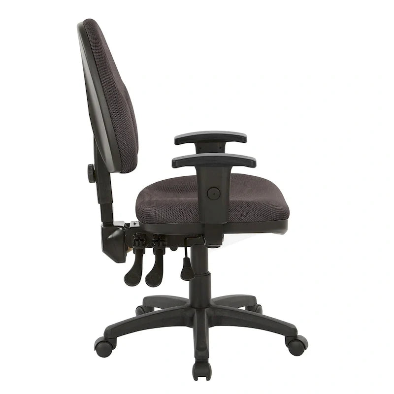 Dual Function Ergonomic Office Chair with Adjustable Back Height