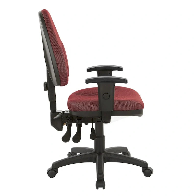 Dual Function Ergonomic Office Chair with Adjustable Back Height