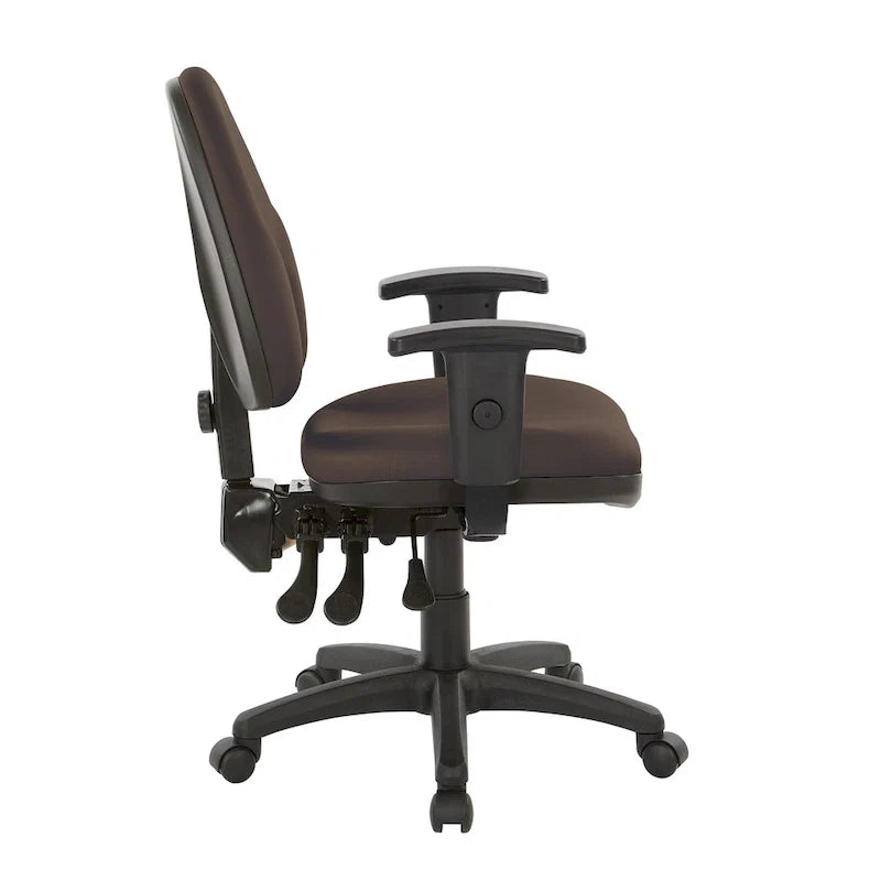 Dual Function Ergonomic Office Chair with Adjustable Back Height