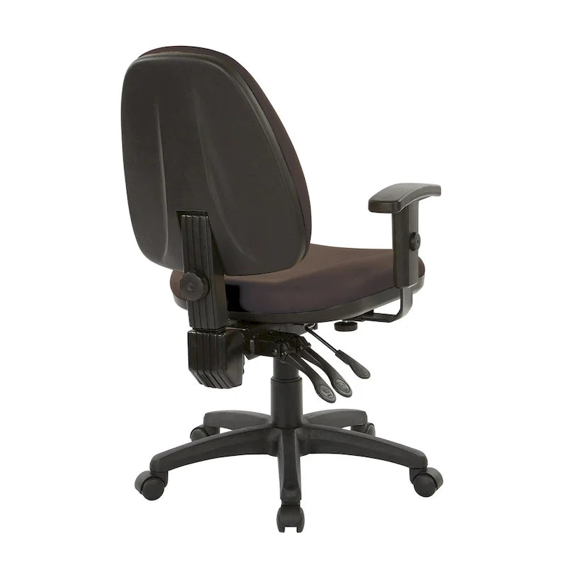 Dual Function Ergonomic Office Chair with Adjustable Back Height