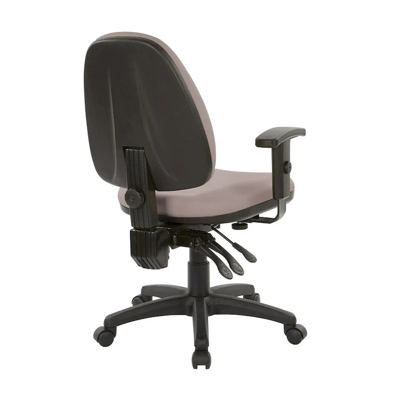 Dual Function Ergonomic Office Chair with Adjustable Back Height