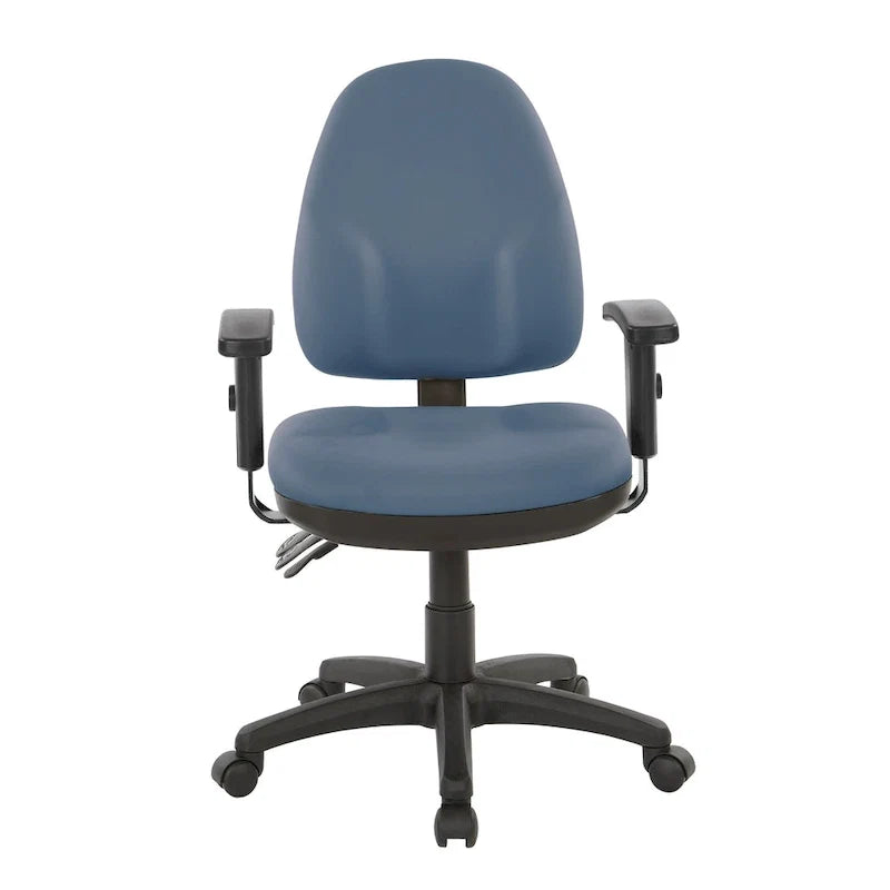 Dual Function Ergonomic Office Chair with Adjustable Back Height