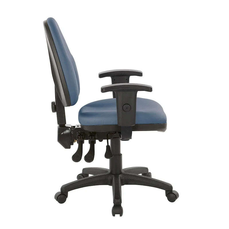 Dual Function Ergonomic Office Chair with Adjustable Back Height