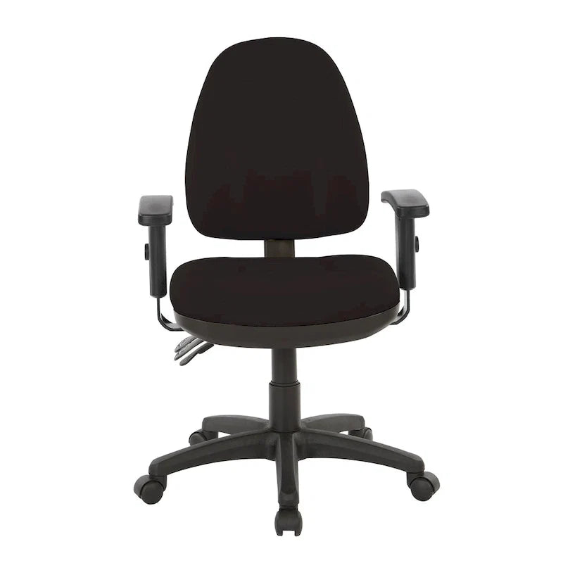 Dual Function Ergonomic Office Chair with Adjustable Back Height