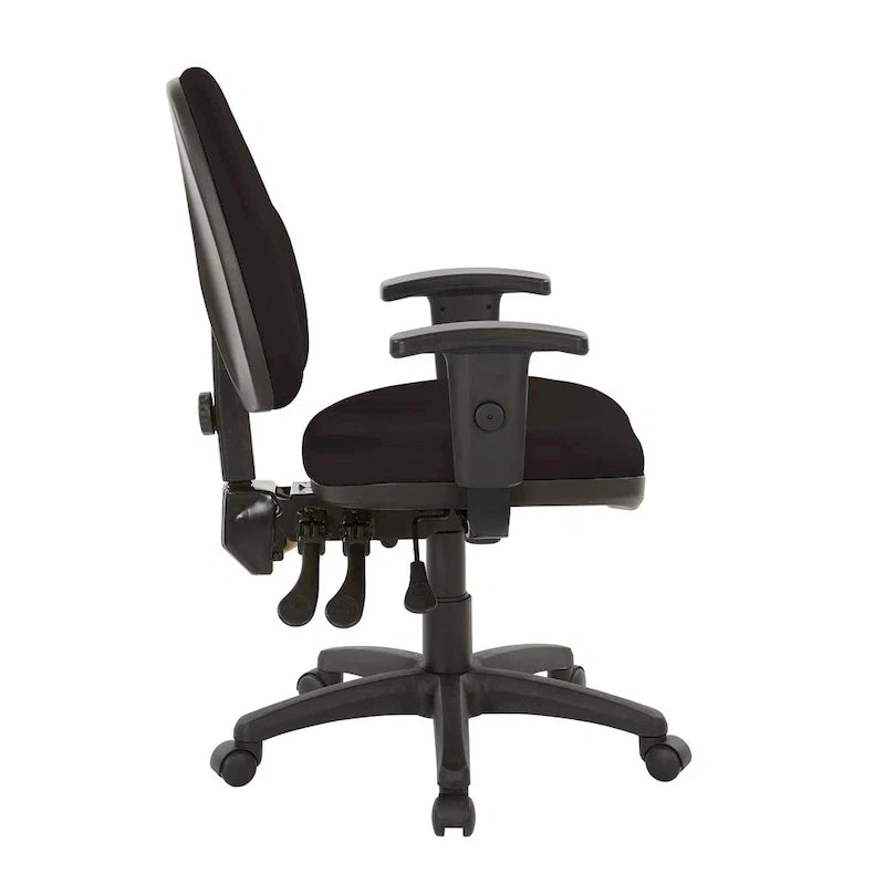 Dual Function Ergonomic Office Chair with Adjustable Back Height