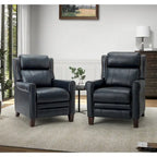 32.48 Wide Leather Manual Recliner Set of 2