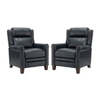 32.48 Wide Leather Manual Recliner Set of 2