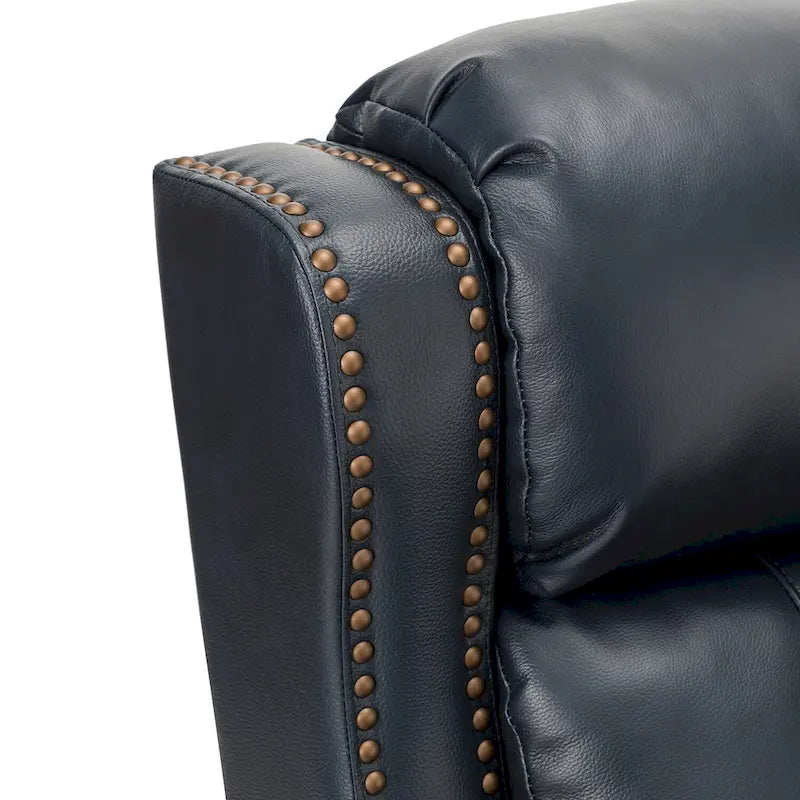 32.48 Wide Leather Manual Recliner Set of 2