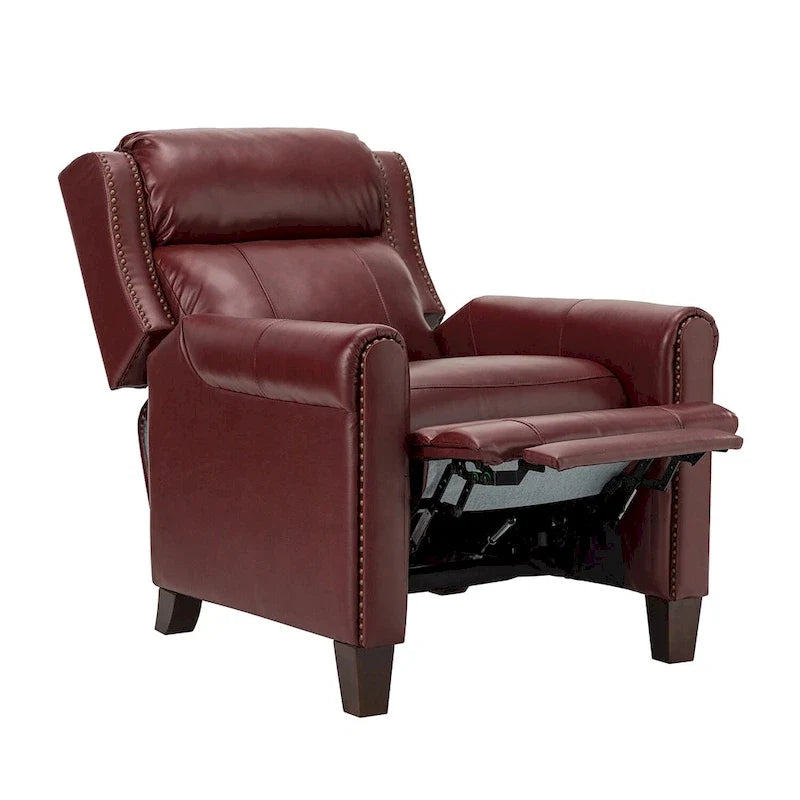 32.48 Wide Leather Manual Recliner Set of 2