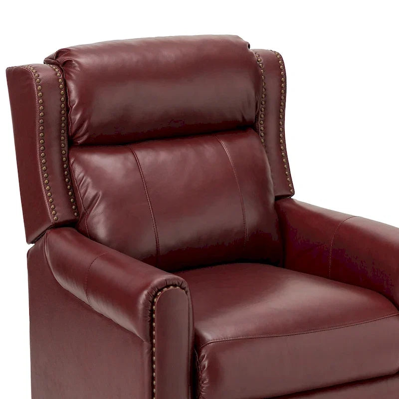 32.48 Wide Leather Manual Recliner Set of 2