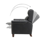 32.48 Wide Leather Manual Recliner Set of 2