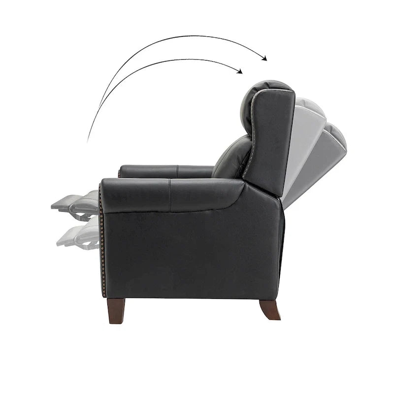 32.48 Wide Leather Manual Recliner Set of 2