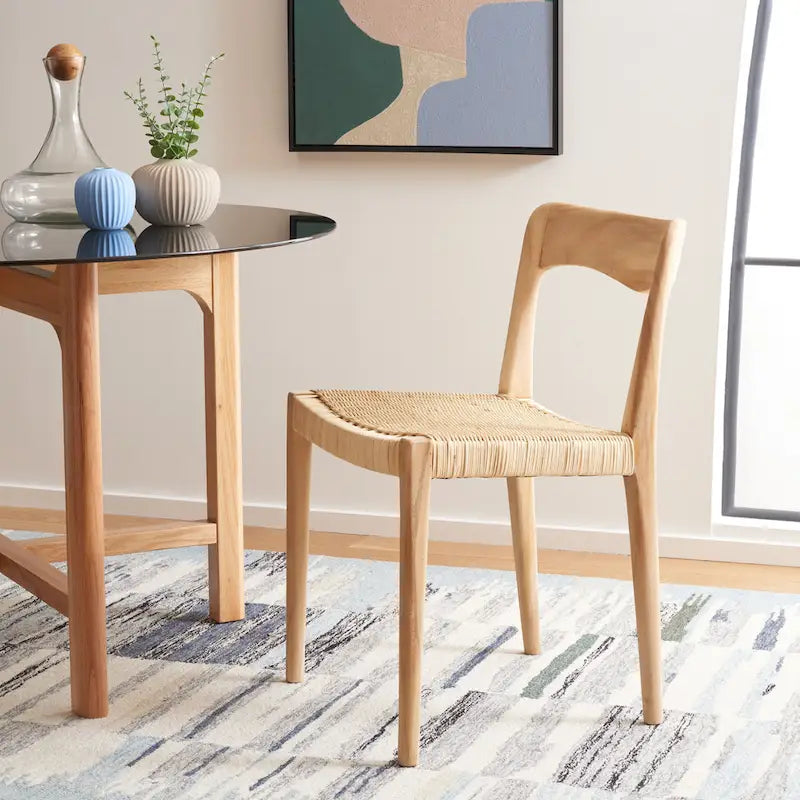 Wicker Dining Chair - 21W x 18D x 31H