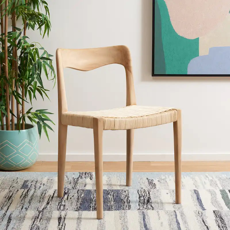 Wicker Dining Chair - 21W x 18D x 31H