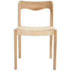 Wicker Dining Chair - 21W x 18D x 31H