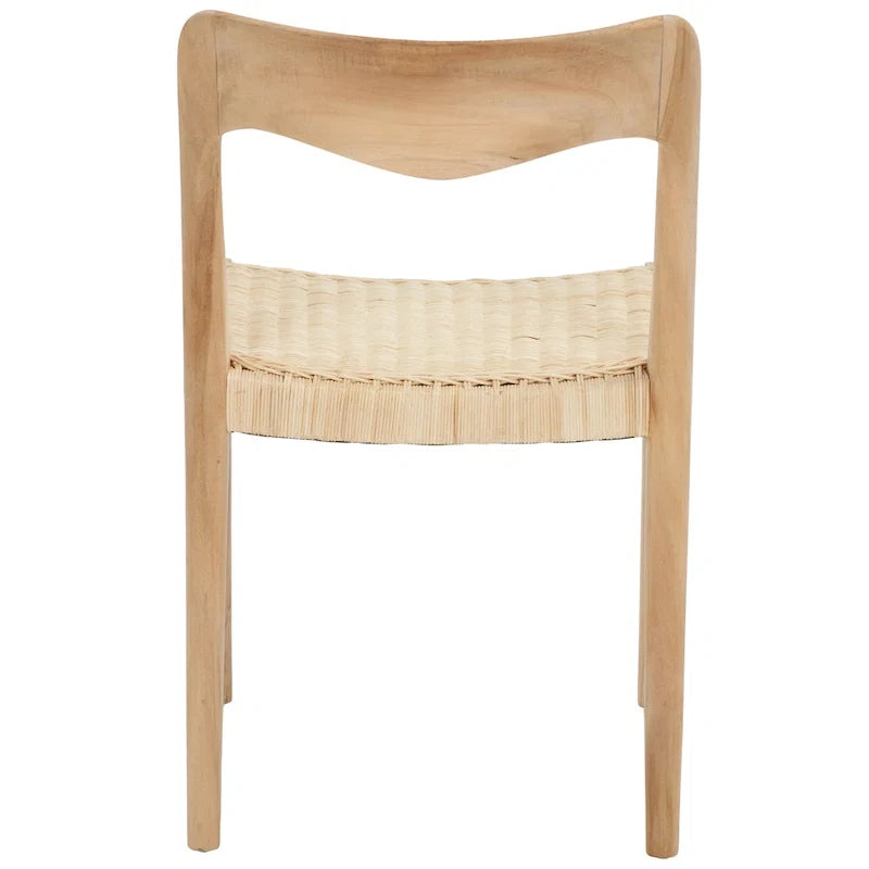 Wicker Dining Chair - 21W x 18D x 31H