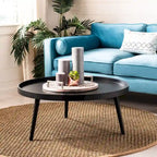 Round Tray Top Coffee Table - 35.4W x 35.4D x 15H