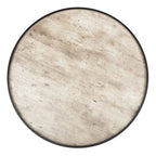 Round Tray Top Coffee Table - 35.4W x 35.4D x 15H