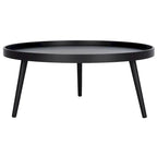 Round Tray Top Coffee Table - 35.4W x 35.4D x 15H