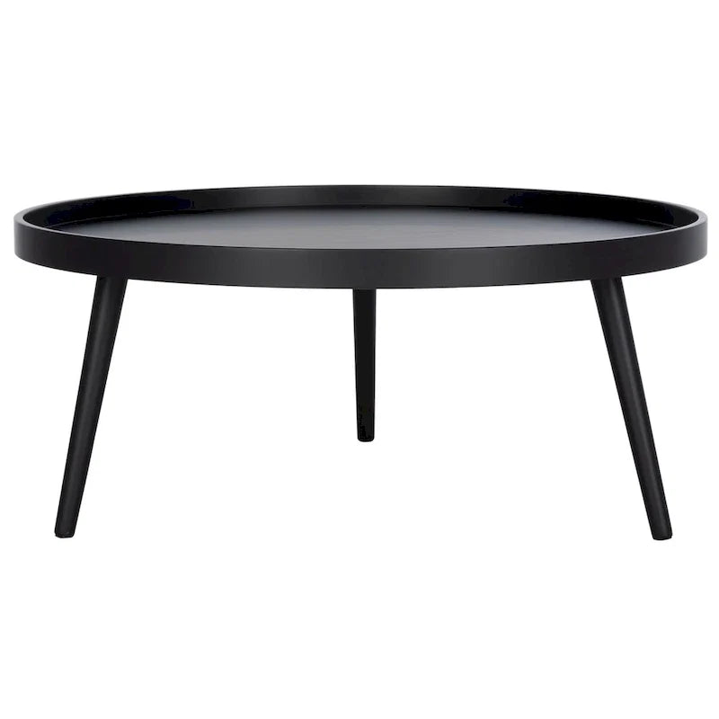 Round Tray Top Coffee Table - 35.4W x 35.4D x 15H