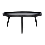 Round Tray Top Coffee Table - 35.4W x 35.4D x 15H