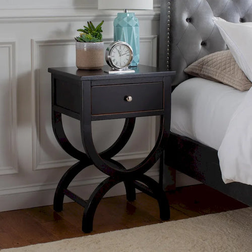 1-Drawer Accent Table Nightstand (Fully Assembled) - 18W x 15D x 27H