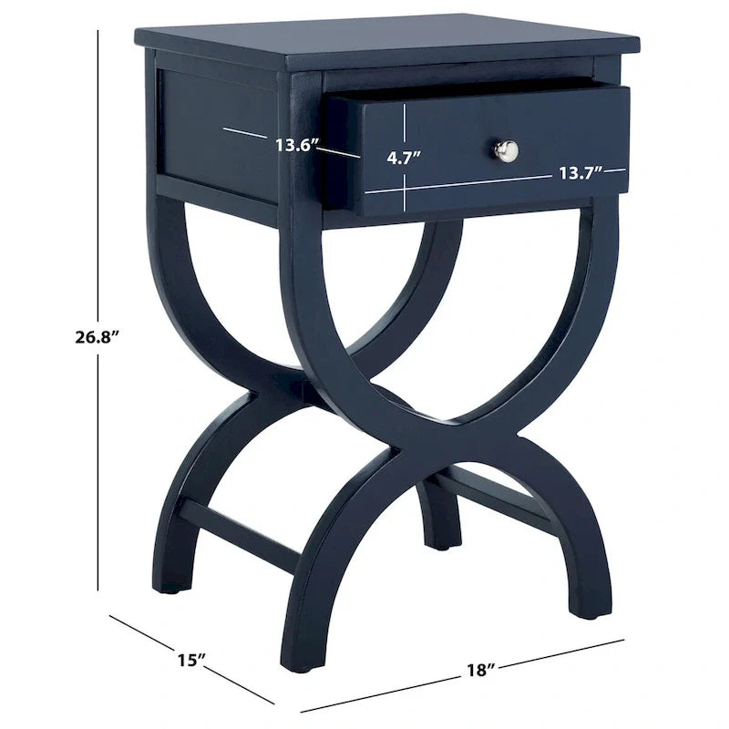 1-Drawer Accent Table Nightstand (Fully Assembled) - 18W x 15D x 27H