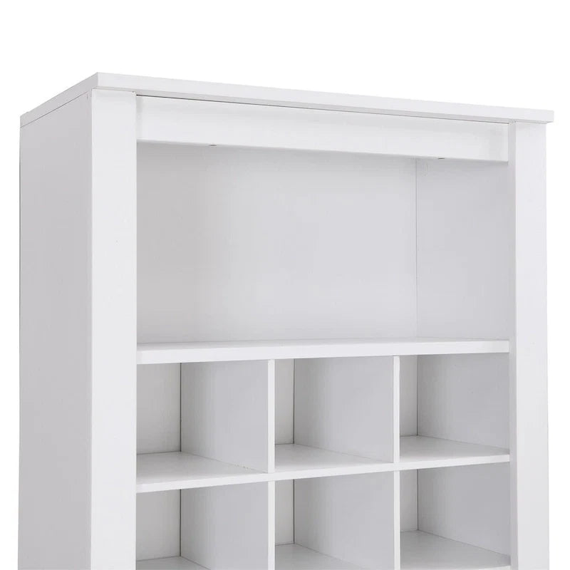 Contemporary Shoe Cabinet with Multiple Storage Capacity