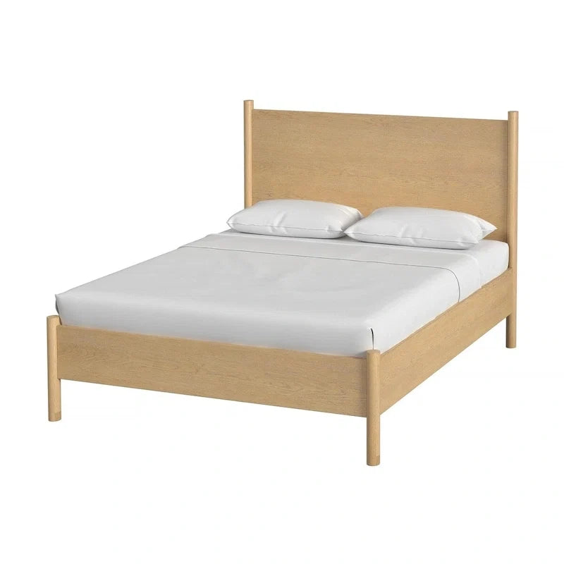 Rounded Leg Platform Bed